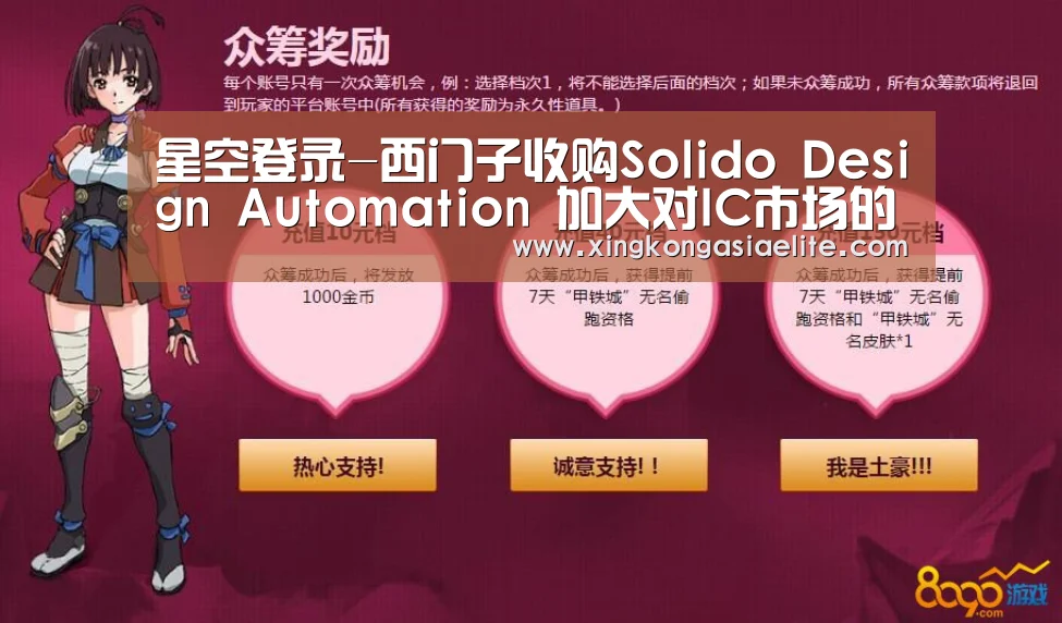 星空登录-西门子收购Solido Design Automation 加大对IC市场的投入(图2) 星空登录